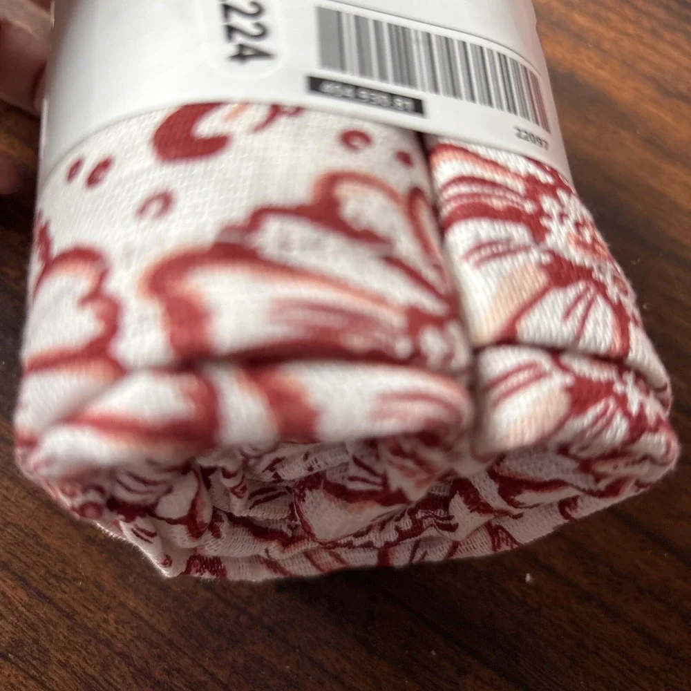 IKEA Inamaria 4 Pack Dish‎ Towel Floral 12x16